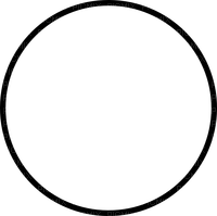 black circle frame - zadarmo png