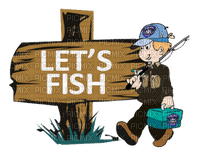 child fishing bp - 免费PNG