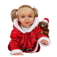 Kaz_Creations Baby Enfant Child Girl Colours Colour-Child  Christmas - bezmaksas png