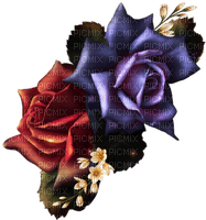 roses gothic - png gratuito