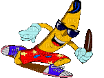 banane cool - 免费动画 GIF