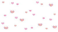 cloudy hearts - Free animated GIF