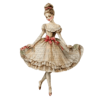 Femme ballerine - nemokama png