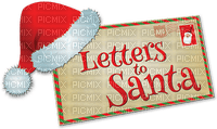 letters to santa bp - png ฟรี