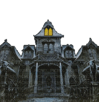 spooky house - Zdarma animovaný GIF