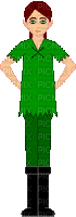 Pixel Elf Boy - Безплатен анимиран GIF