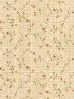cream flower and vines wallpaper - Free PNG