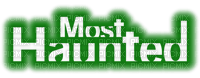 Kaz_Creations Text Logo Most Haunted - darmowe png