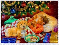 Boy puppy Christmas. - Free PNG