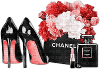 soave deco fashion coco chanel perfume  pink - gratis png