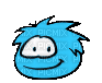 Blue Puffle - GIF animate gratis