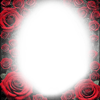 ♡§m3§♡ FRAME ROSE ROSES RED IMAGE - png gratuito