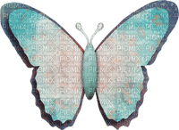 Butterfly blue green Pattern - Free PNG