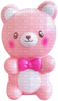 pink bear squishy - Free PNG