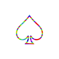 Rainbow spade - darmowe png