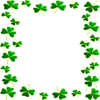 st patrick;s day frame - 免费PNG