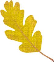 Yellow leaf-RM - 免费PNG