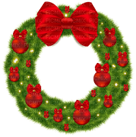 Christmas--Pine_Wreath____jul--krans - PNG gratuit