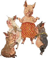 Schweine - Darmowy animowany GIF