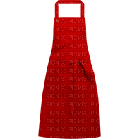red apron - zdarma png