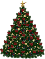 Karácsonyfa - png gratis