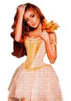 autumn  woman by nataliplus - darmowe png