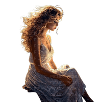 Femme pensive - Free PNG