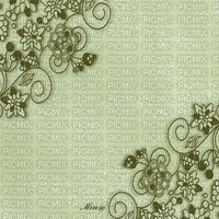 bg-green-floral - Free PNG