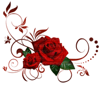 Red.Roses.Corner.Gothic.Victoriabea - Free PNG