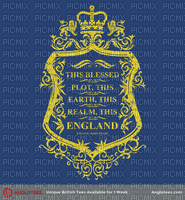 William Shakespeare Quote This Blessed Plot...This England - gratis png