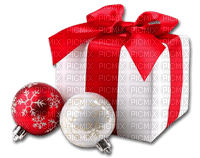 Christmas.Present.White.Red - darmowe png