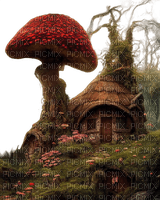 грибы - дом - png grátis
