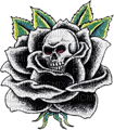 tatouage rose de la mort - 免费PNG