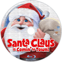 Santa Claus is Comin' to Town Bluray Disc - PNG gratuit