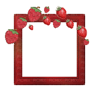 Small Red Frame - GIF animado grátis