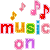 Music on - png gratuito