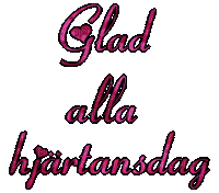 ani-text-Glad alla hjärtans dag - Бесплатный анимированный гифка
