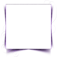 violet cadre fame transparent purple