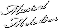 Musical Melodies.Text.Victoriabea - PNG gratuit