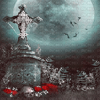 soave background animated gothic teal red - 免费动画 GIF