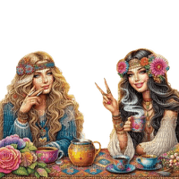 loly33  femme hippie - δωρεάν png