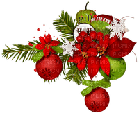 Cluster.Christmas.White.Red.Green - gratis png