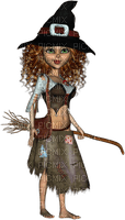 Kaz_Creations  Halloween Witch Dolls - bezmaksas png