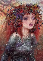 image encre couleur femme mode charme edited by me - PNG gratuit