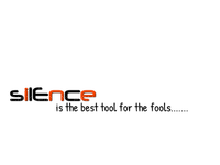 Kaz_Creations Text Silence - PNG gratuit