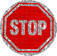 stop - Ingyenes animált GIF