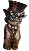 steampunk cat paintinglounge - фрее пнг