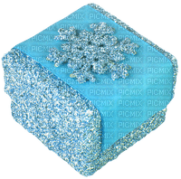 Present.Gift.Blue - zdarma png