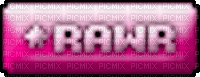 Rawr Text - Bezmaksas animēts GIF
