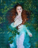 red hair woman - png gratuito